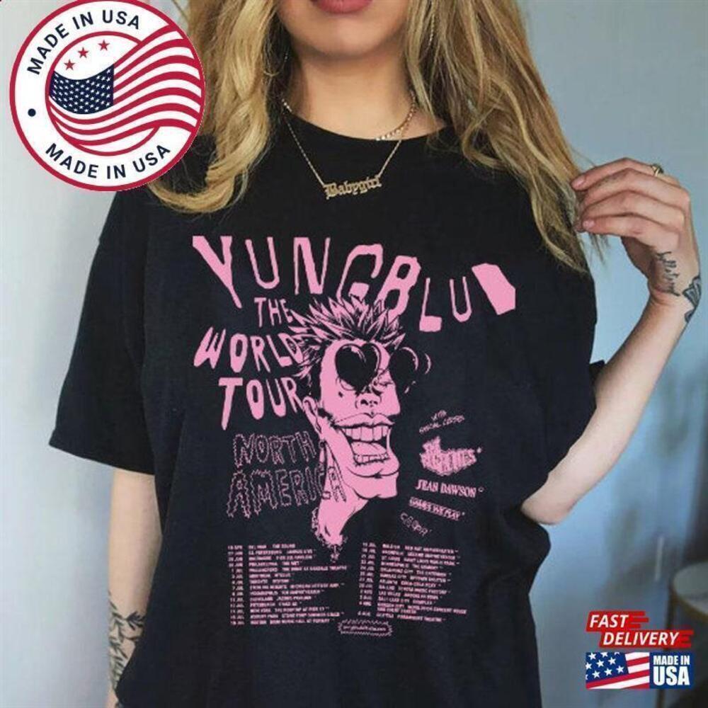 90S Yungblud World Tour Tee North America Shirt Unisex